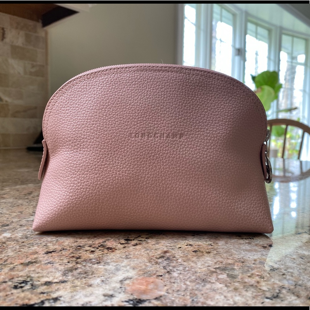 NWOT Longchamp Le Foulonne Cosmetics Bag